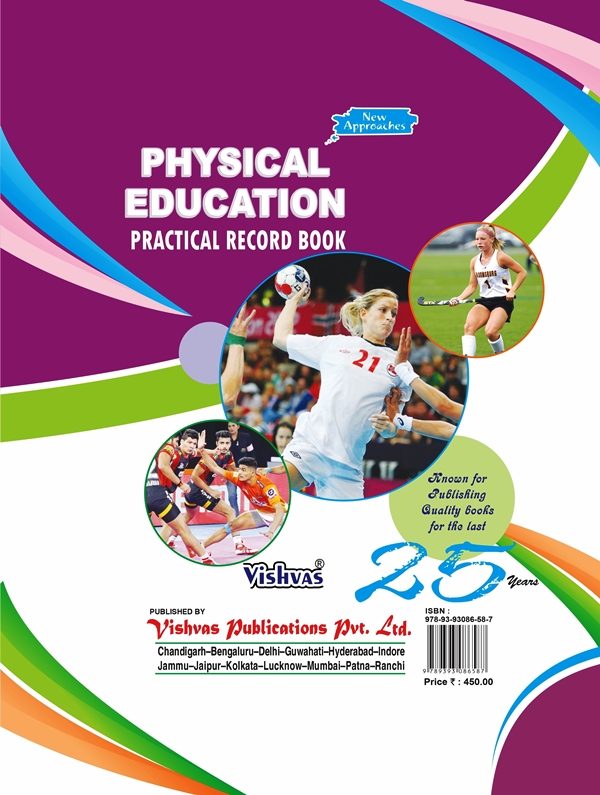 Physical Education Class Xii Practical Record Book English Medium Cbse For 2023 2024 Vishvas