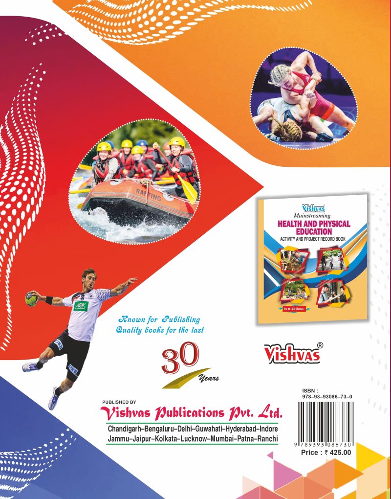 Mainstreaming of Health and Physical Education Text Book For Class-IX-XII English Medium - CBSE (2025-2026) - Image 2